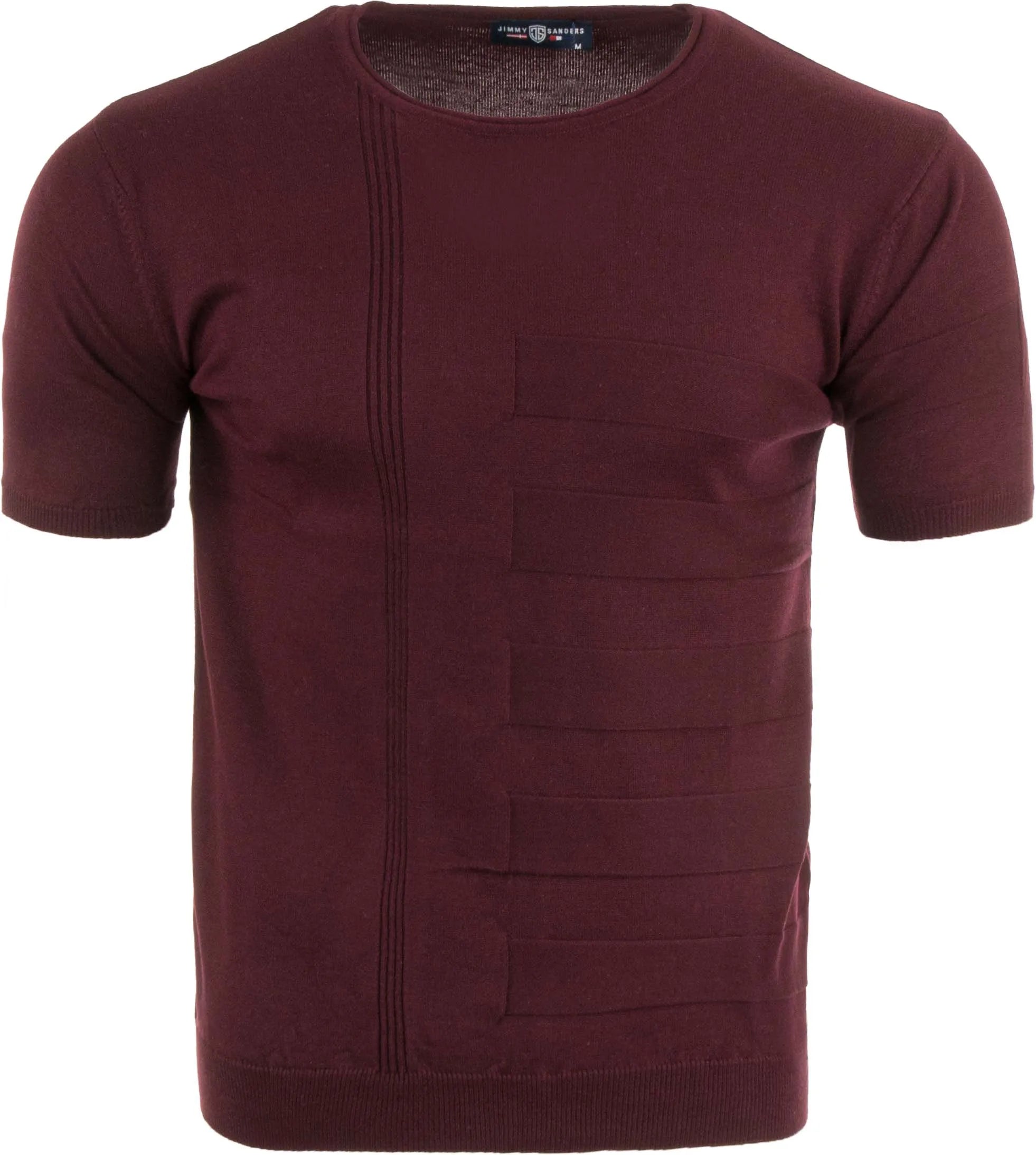 Camiseta masculina Jimmy Sanders Zeus Bordeaux Men, S