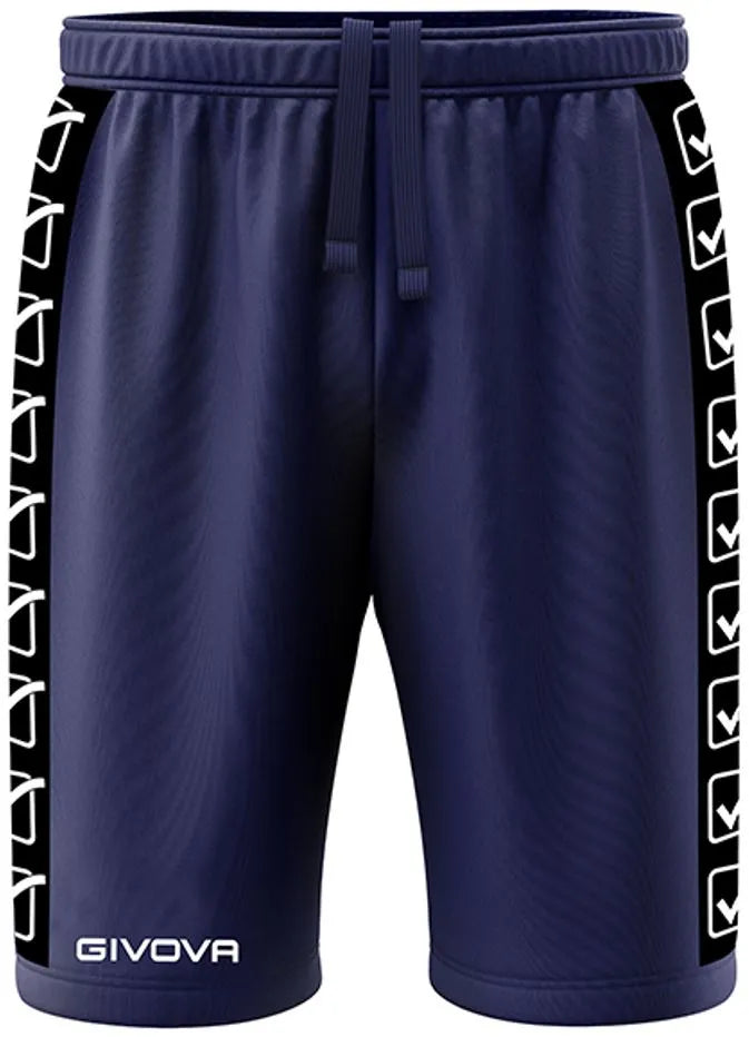 Pantaloni scurți de sport Givova Terry Band Navy 3XL