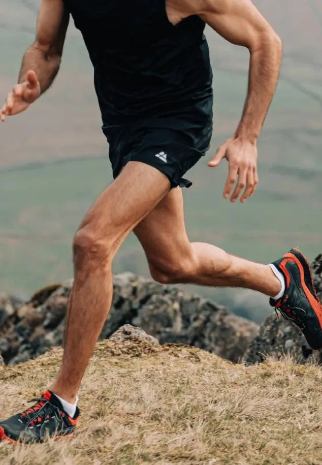 Calcetines de carreras de corte bajo danés de 3 paquetes blancos 35-38