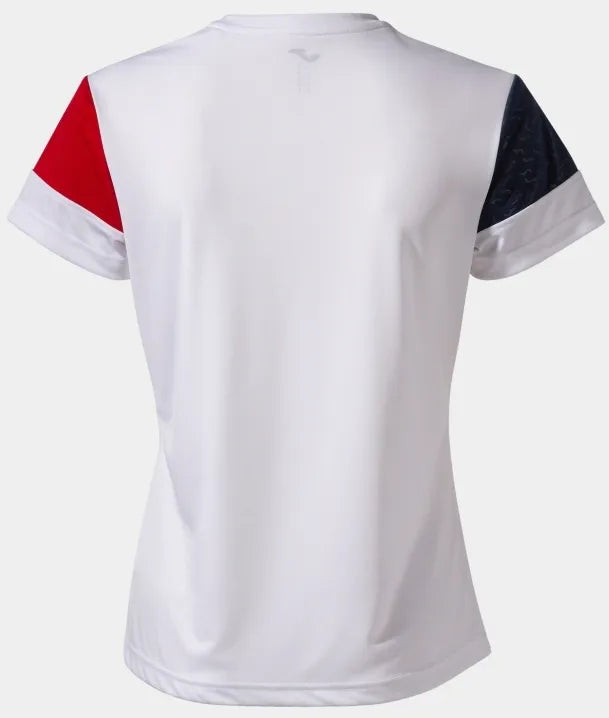 Hölgyek T -szivár Joma White/Red L - Légmosó és sportos