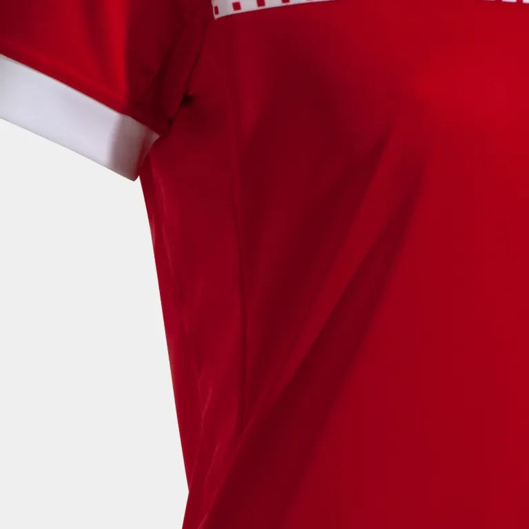 Tricou pentru doamne durabile Joma Eco Supernova Red-White XL