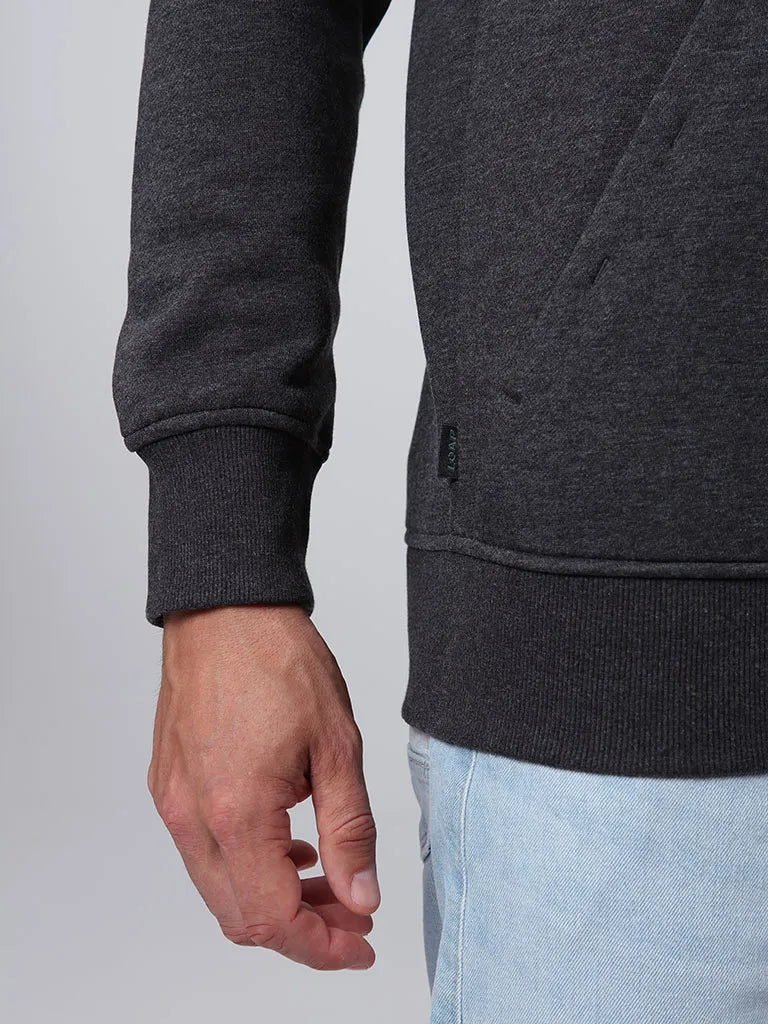 Tmavě šedá mikina Men 2xl - pohodlí a styl