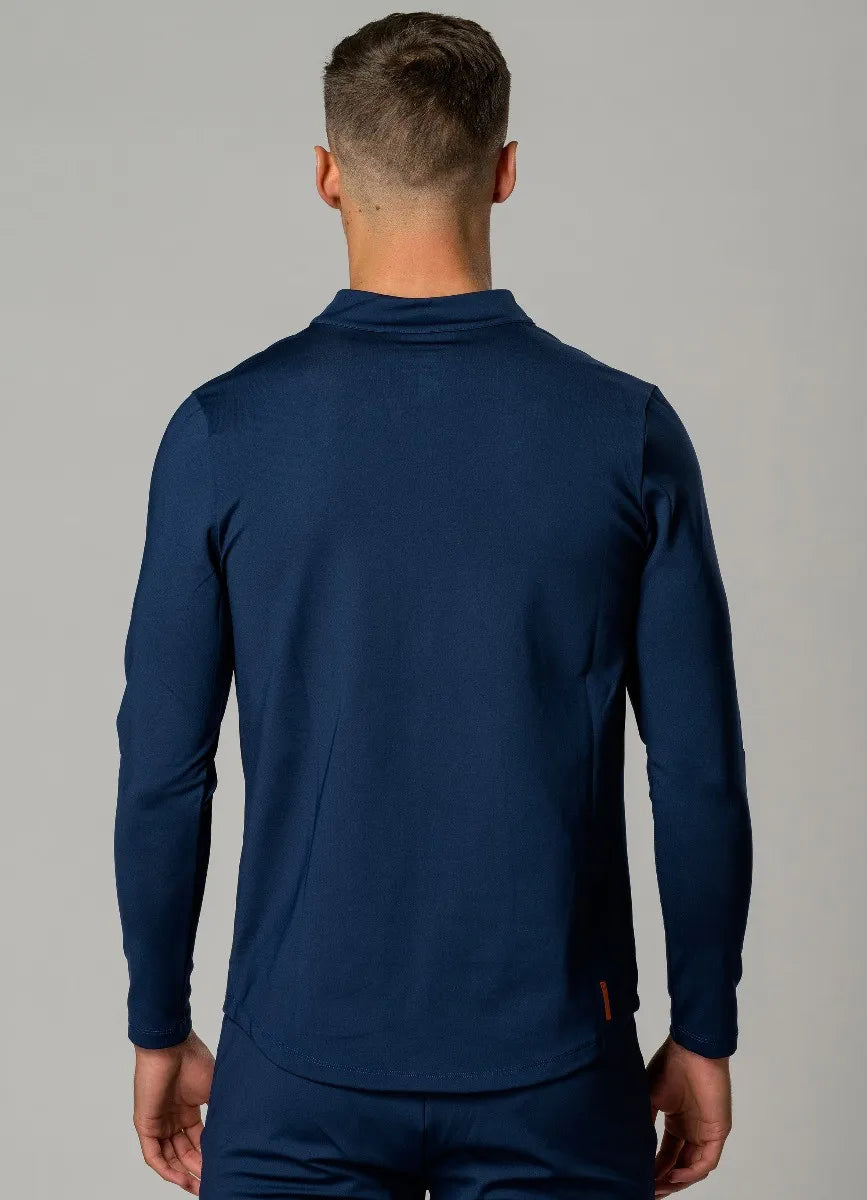 Férfi hő póló póló playerlayer tech haditengerészet 2xs