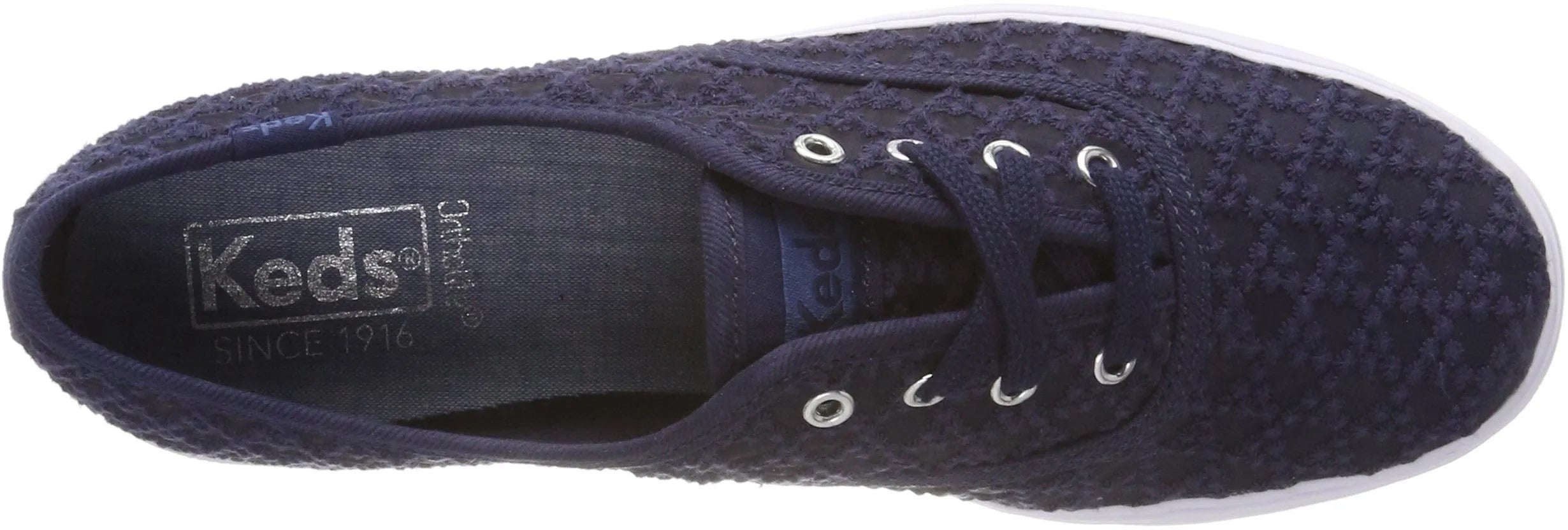 Frauenschuhe Keds WMS Dreifach gestickelt Triangle Navy 42.5