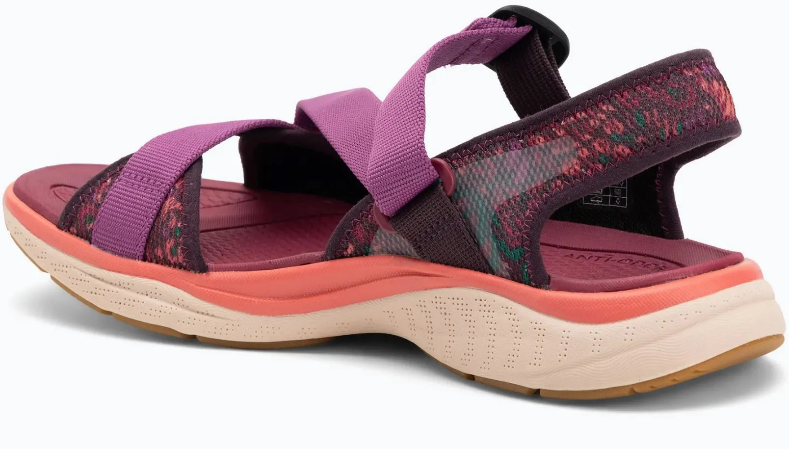 Dames Sandalen Keen WMNS Leiki ot Sandal Plum Perfect/Dubarry Pink 39