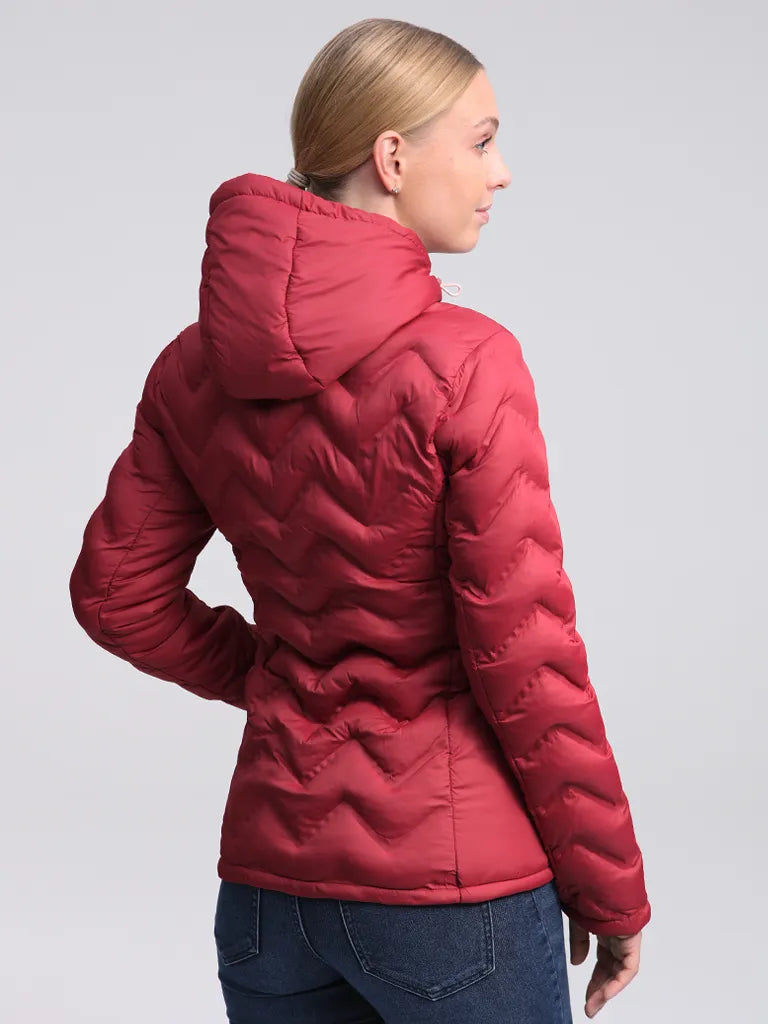 Women's winter jacket loap itira red m