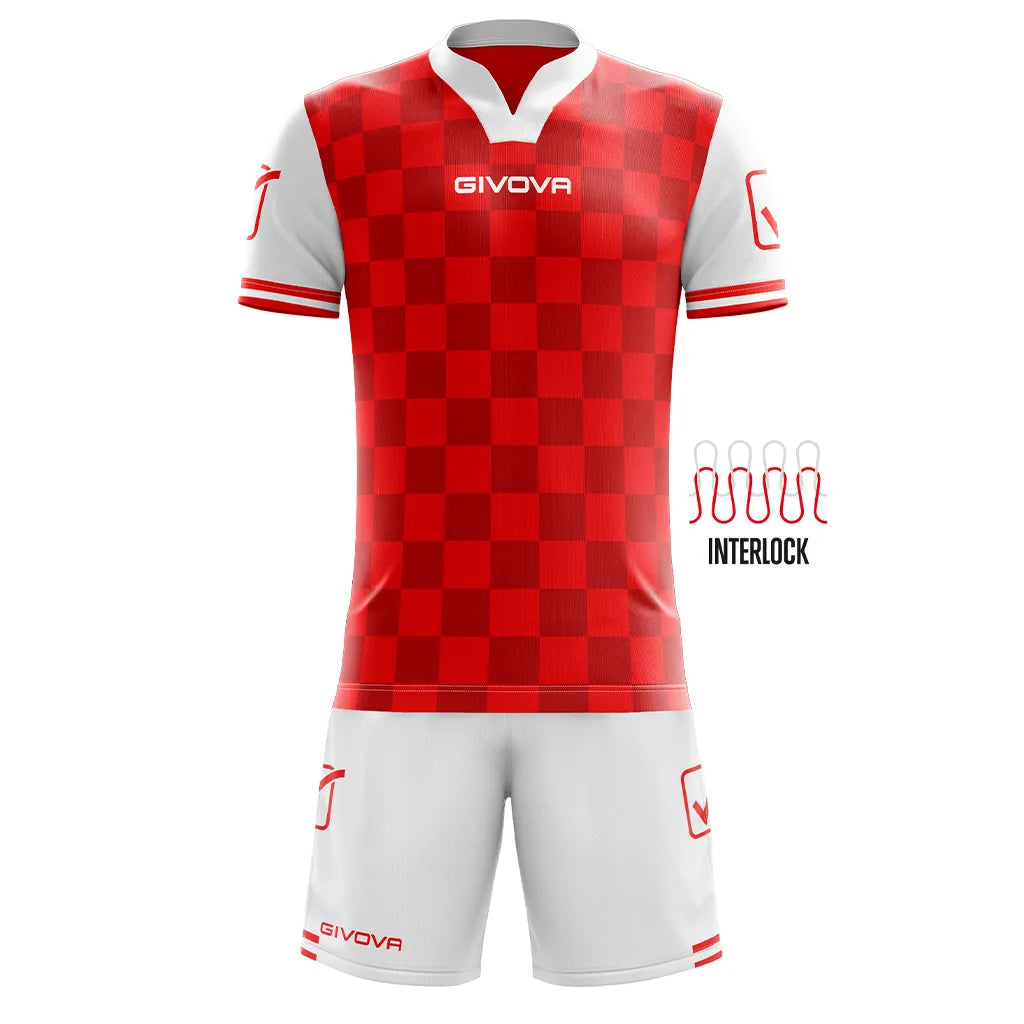 Soutěž Givova Sports Set Givova White-Red M