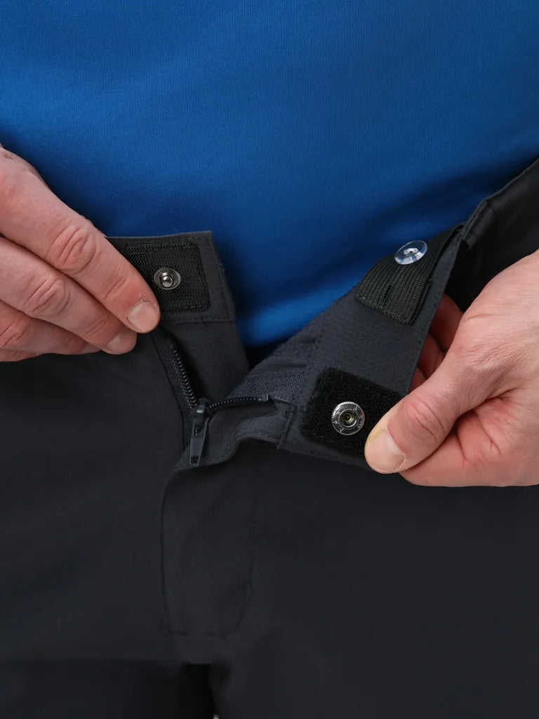 Pants snaidhmthe 3/4 na bhfear na bhfear gorm 3xl