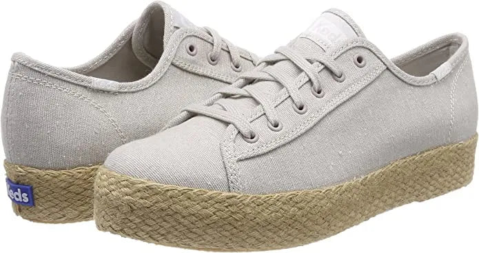 Frauenschuhe Keds Wms Triple Kick Jute Grey 39,5