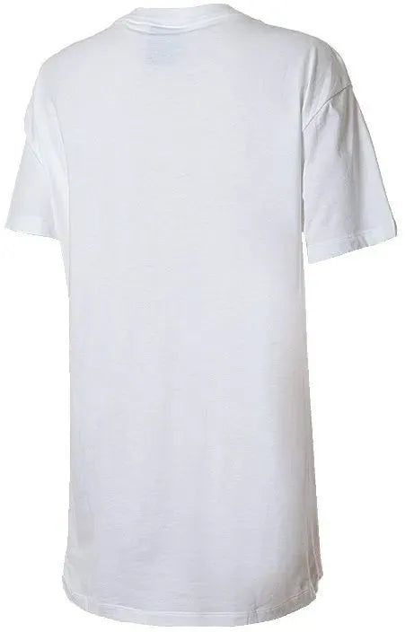 T-shirt/vestido feminino Nike, vestido essencial branco, xs