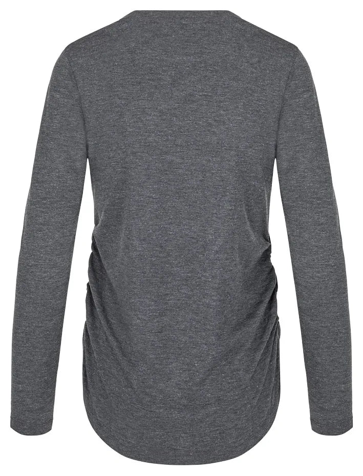 Dámy t -shirt loap baxana čierna m - bavlna a elastická