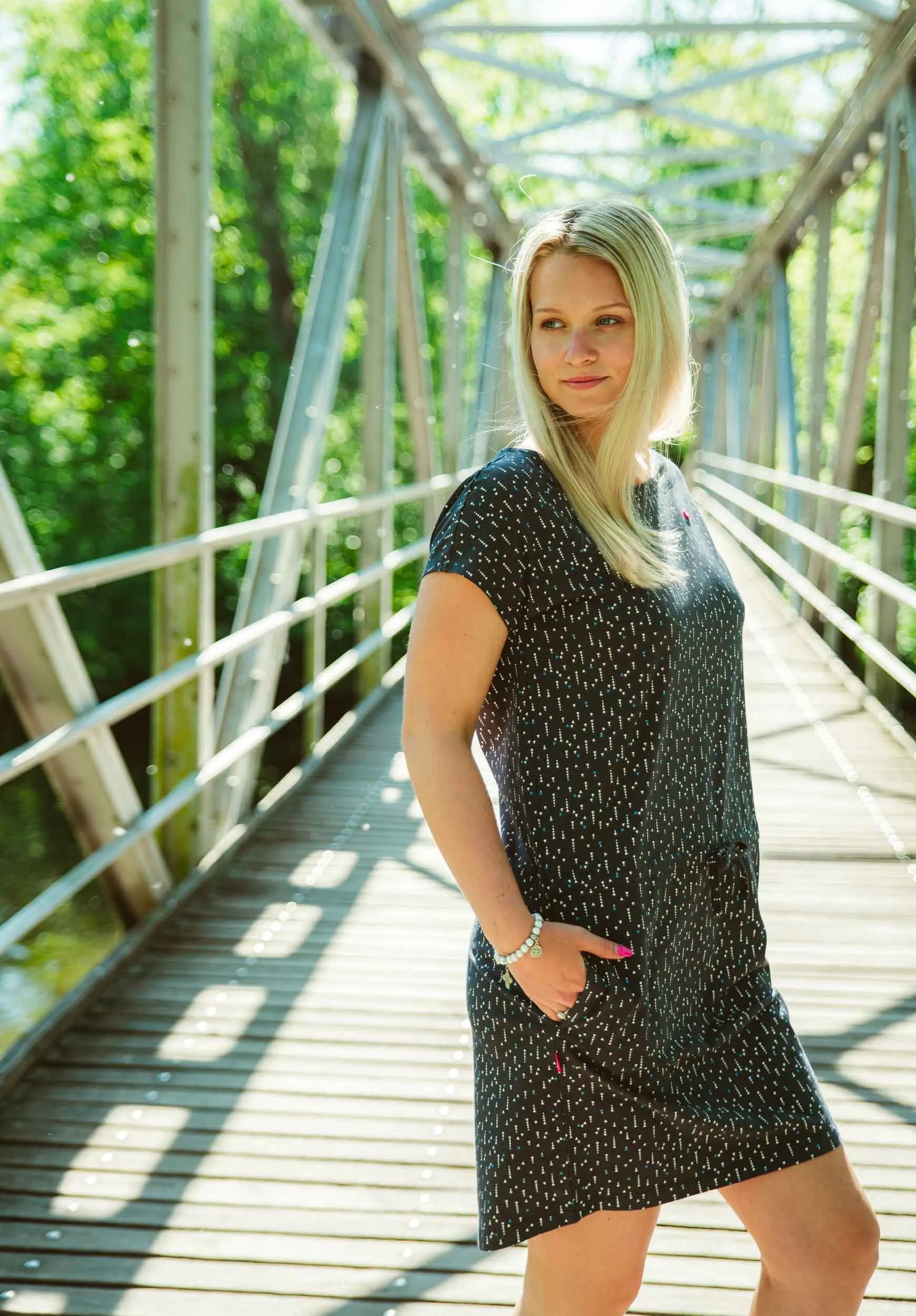 Rochie pentru femei loap baskela dblu, s