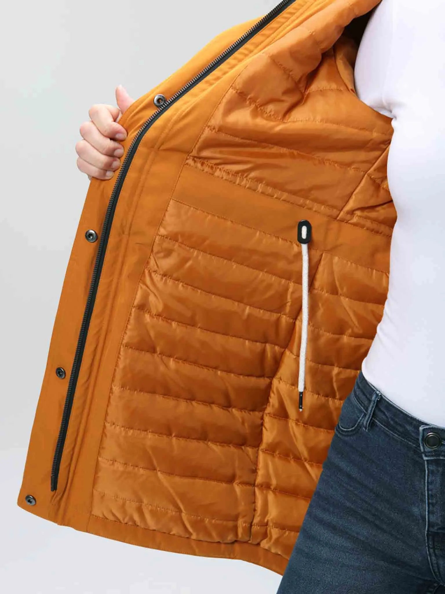 Women's coat loap nabra yellow m