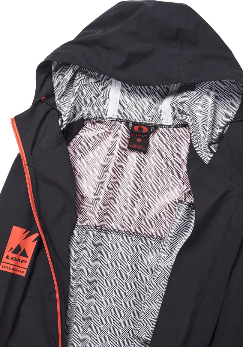 STIJLVOLLE Herenjack Loaf Uldan Grijs-Rood 3xl