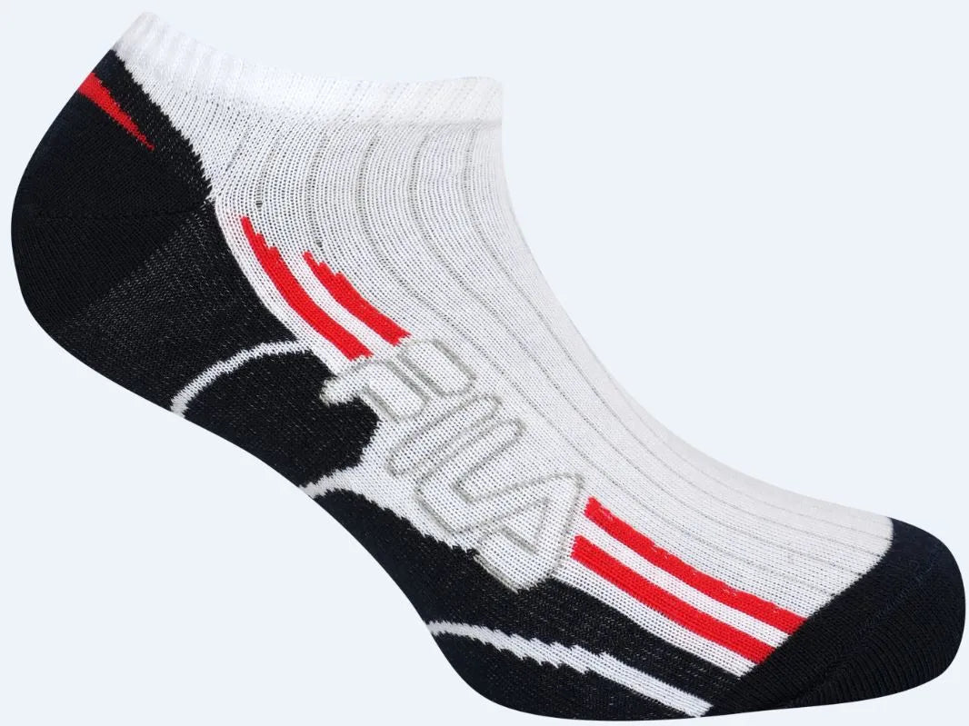 SOCKS FIla 3-Packer White-Navy 43-46