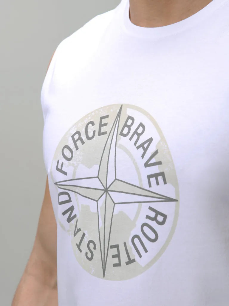 Heren Tanktop loap altranic wit wit m