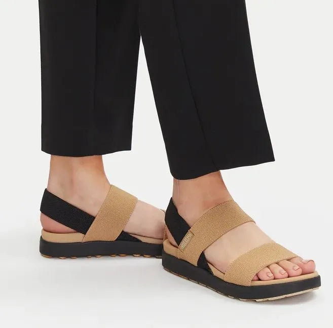 DAMESSCHOENEN KEEN WMNS ELLE BACKSTRAP CORNSTALK/BLACK ZWART 38