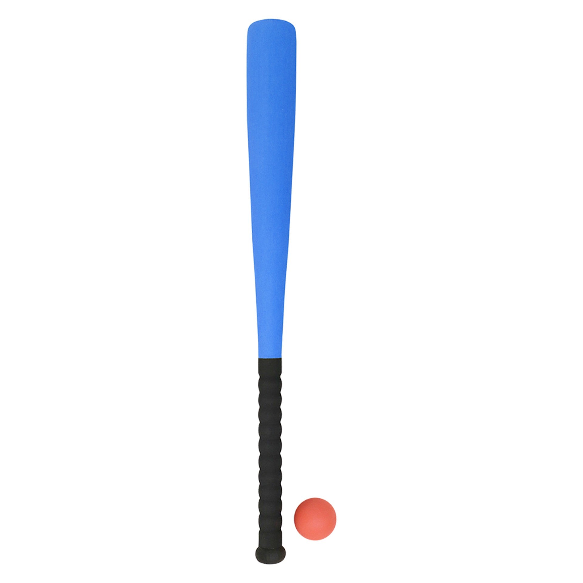 Foam baseball bat with ball