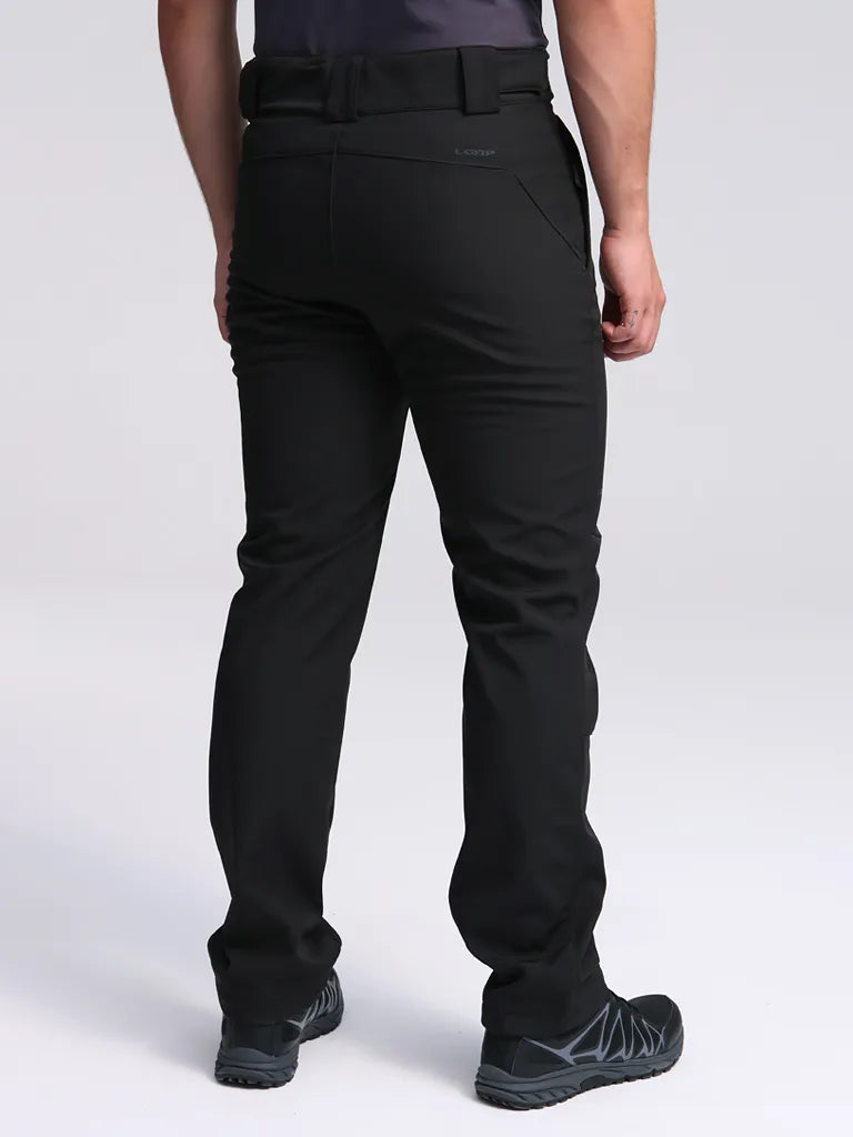 Vindtæt softshell bukser mænd 2xl - loaf lupran