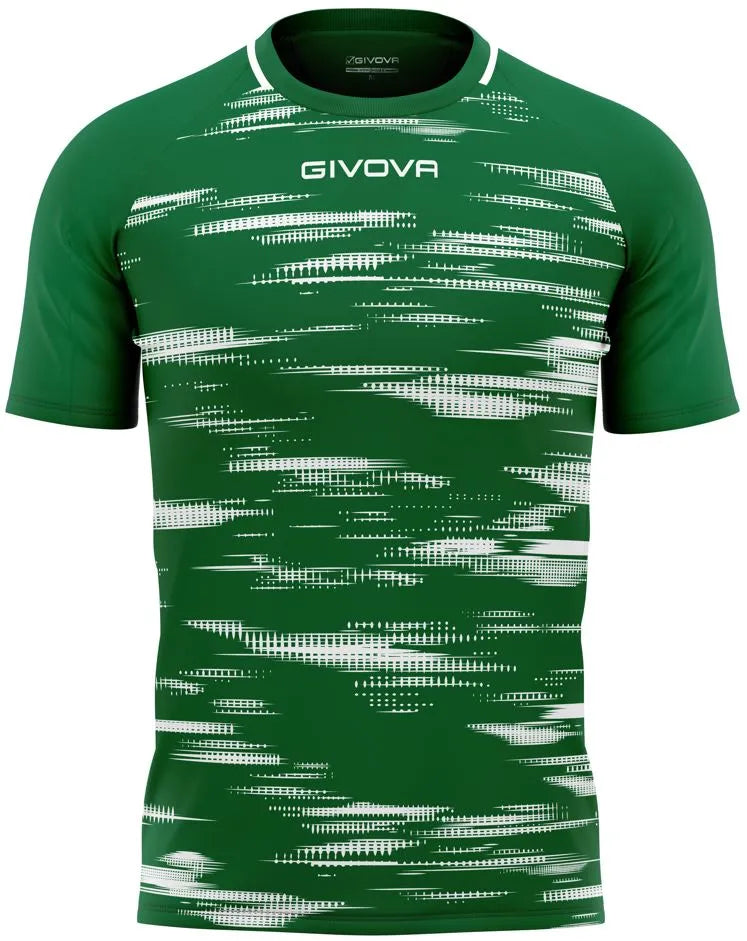 Sport T-Shirt Givova Pixel Green-White s