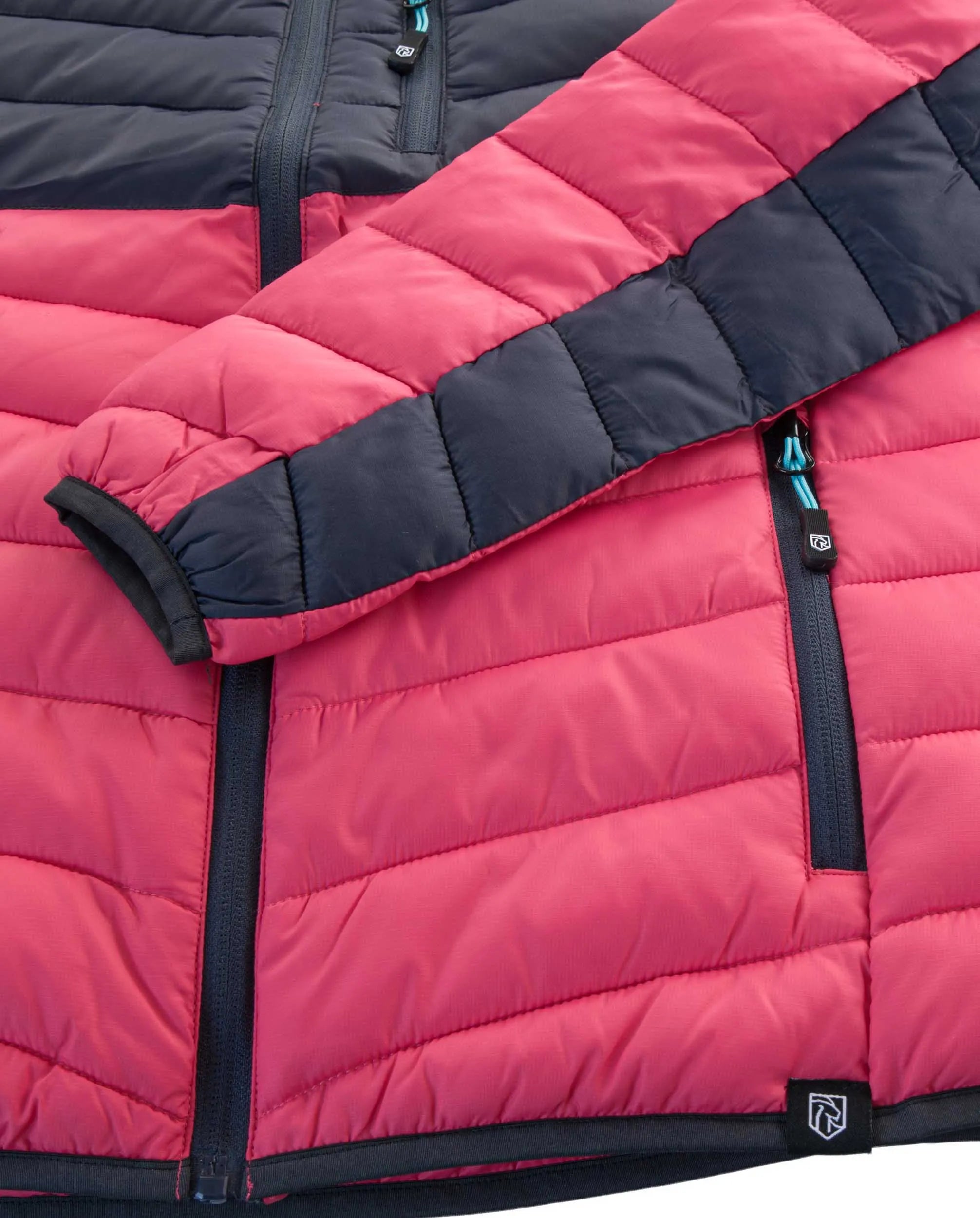 Dámská zimní bunda McKees Birch Blue-Fuchsia, S