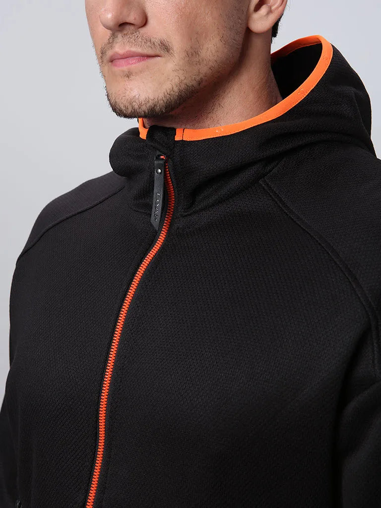 Pánský sportovní svetr Loap Gamor Black 3xl - prodyšný a teplý