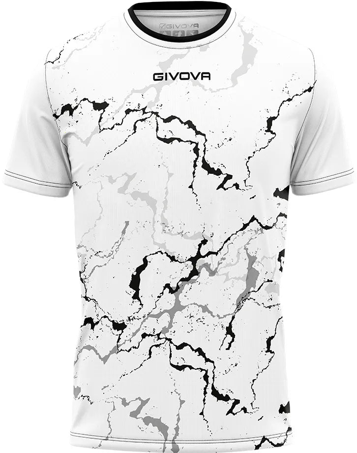 Sportovní tričko Givova Graphite Black-White XL