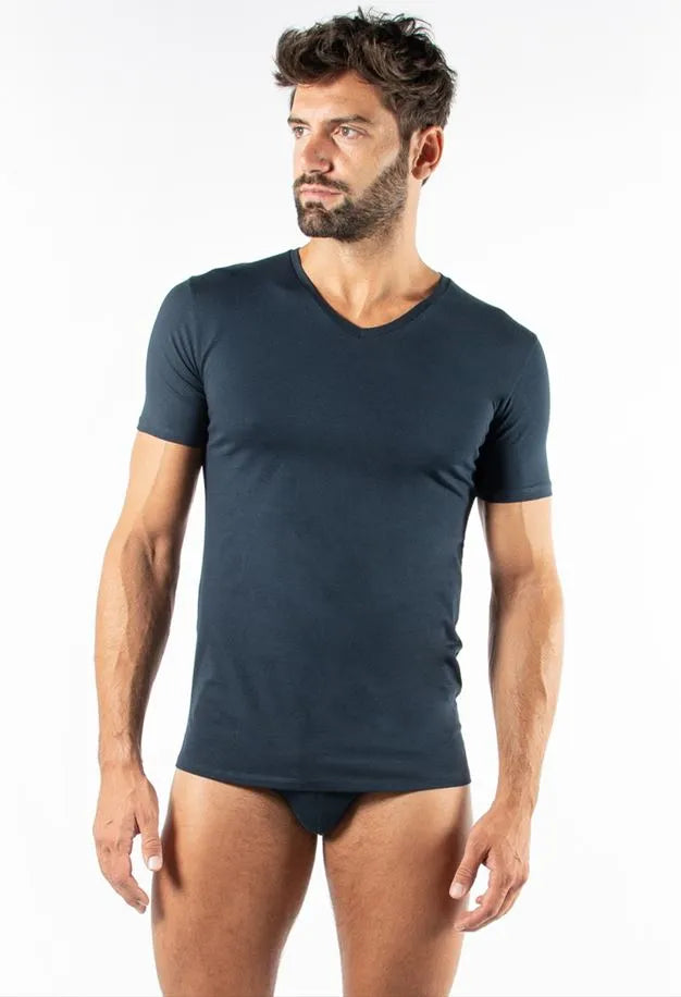 Camiseta para hombres Fila Fit Regular Fit Navy 2xl Algodón