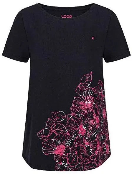Women's t-shirt loap abana black s