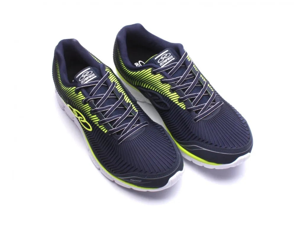 Kemping futócipő olimpikus proof Navy-Lemon 38