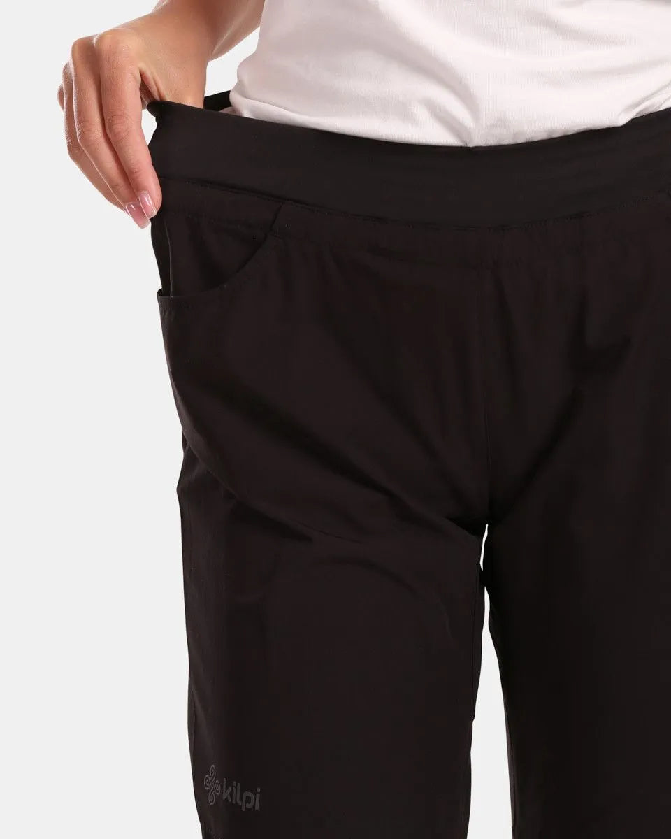 Pantaloni da esterno da donna Kilpi Mimi-W Black 40