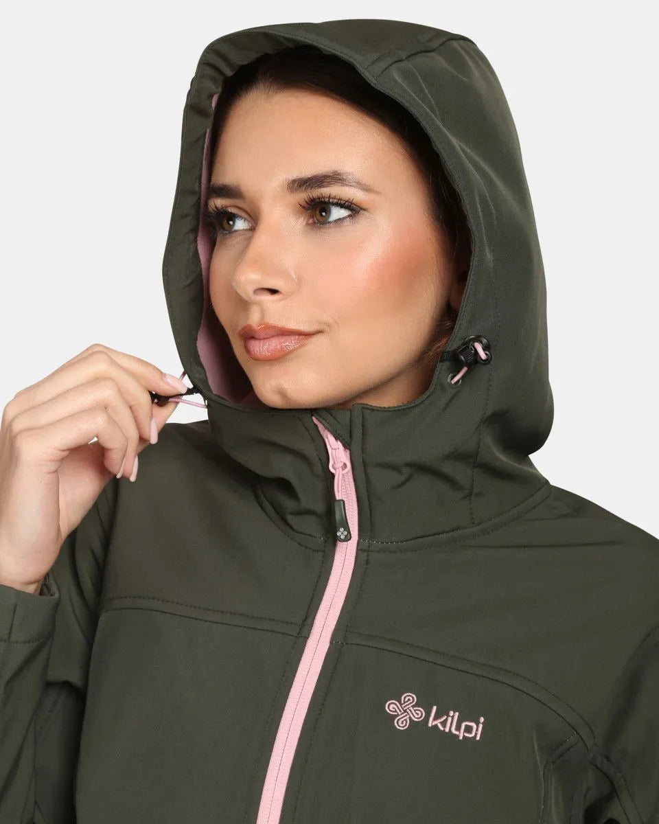 Women's Softshell Jacket Kilpi Ravia-W Green 46