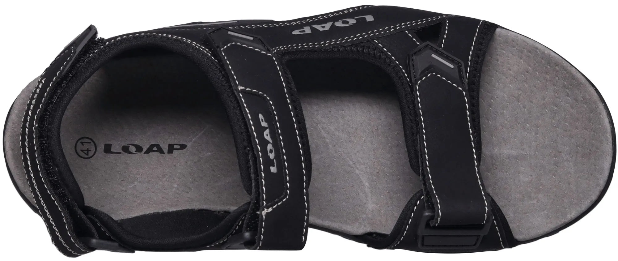 Herensandalen Loap Allen Zwart 45