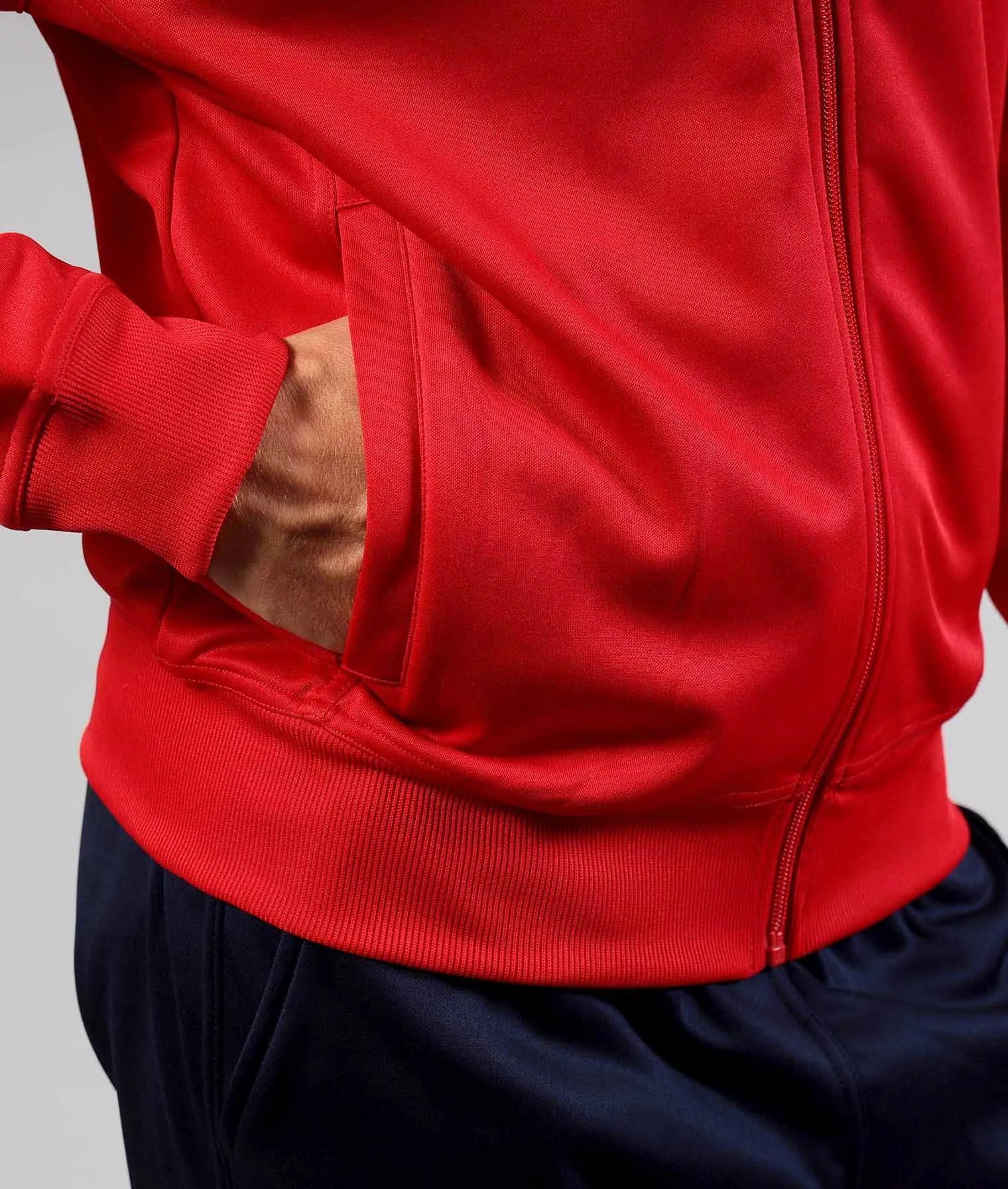 Sweatshirt Spóirt Givova Polarfleece Mono 500 Red XL