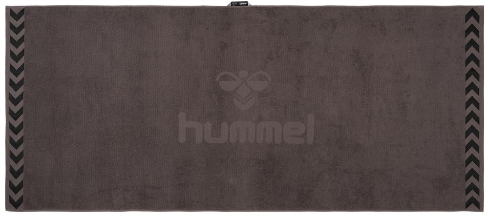 Zwarte Hummel Handdoek 160x70cm - Absorberend Katoen