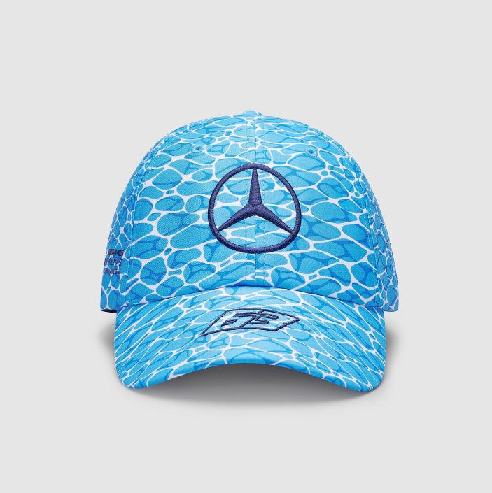 Mercedes Mapf1 RP Gr Dad Cap Blauw - Stijlvol & Comfortabel