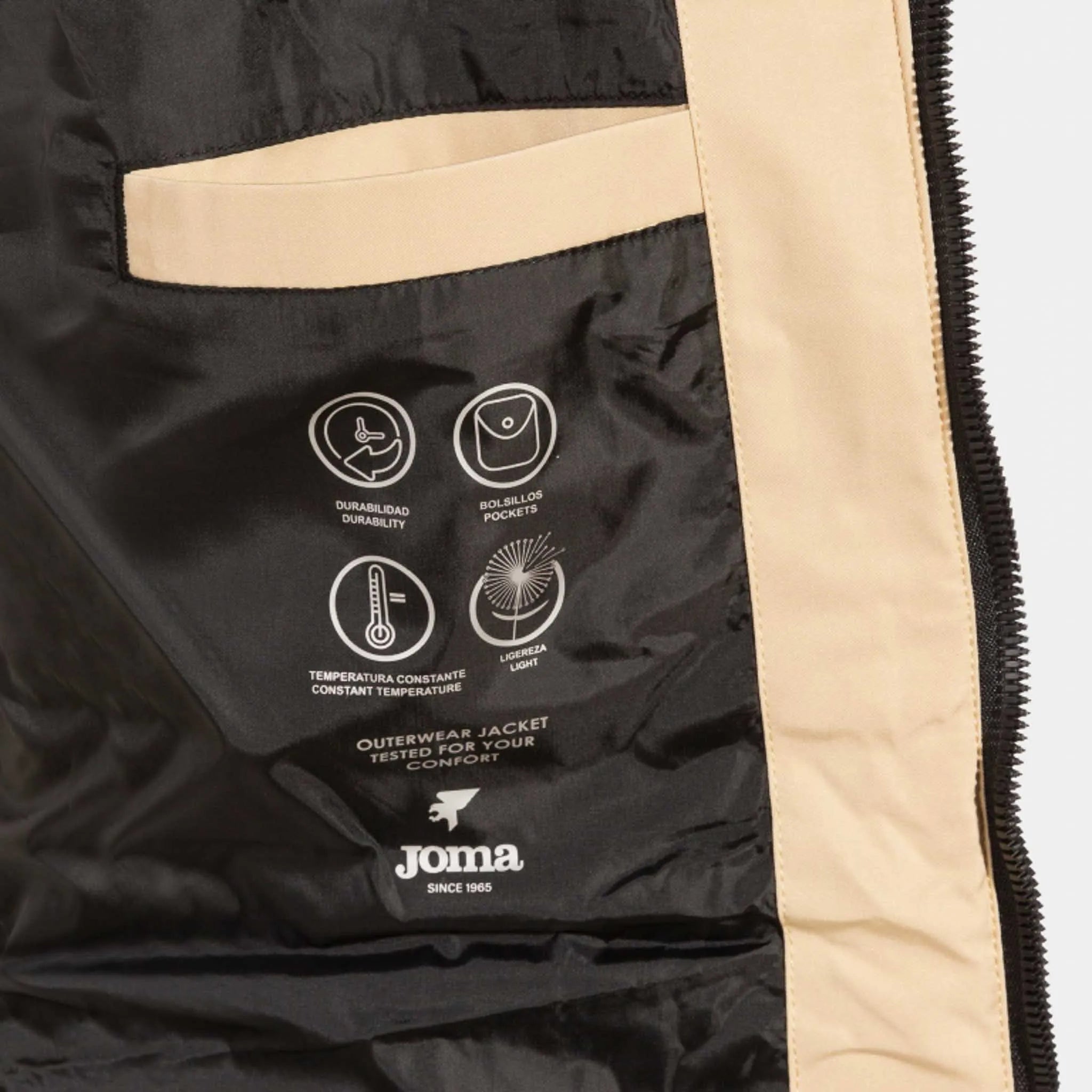 Herrenjacke Joma Explorer Anorak Beige Beige M.