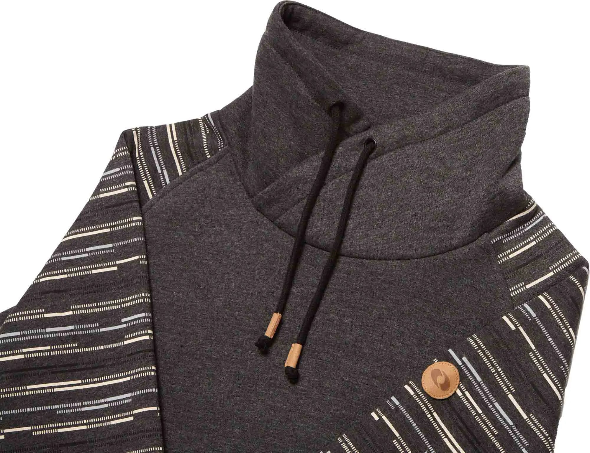 Dámské šaty/mikina LOAP EBNERA Dark Grey XL