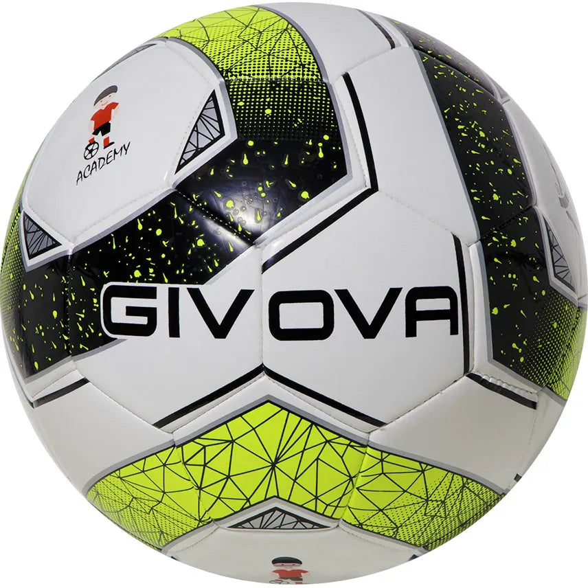 Ball de futebol GiVova Ball Academy School Black-amarelo Green 5