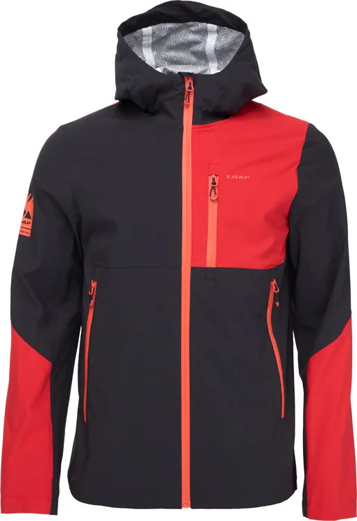 Elegante Jack Loaf Uldan Gray-Rood 3xl