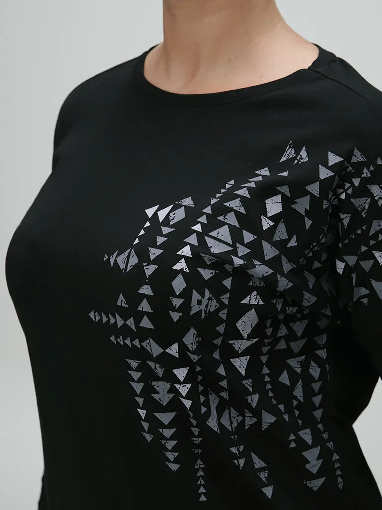 T-léine na mBan Loap Abvera Black, S.