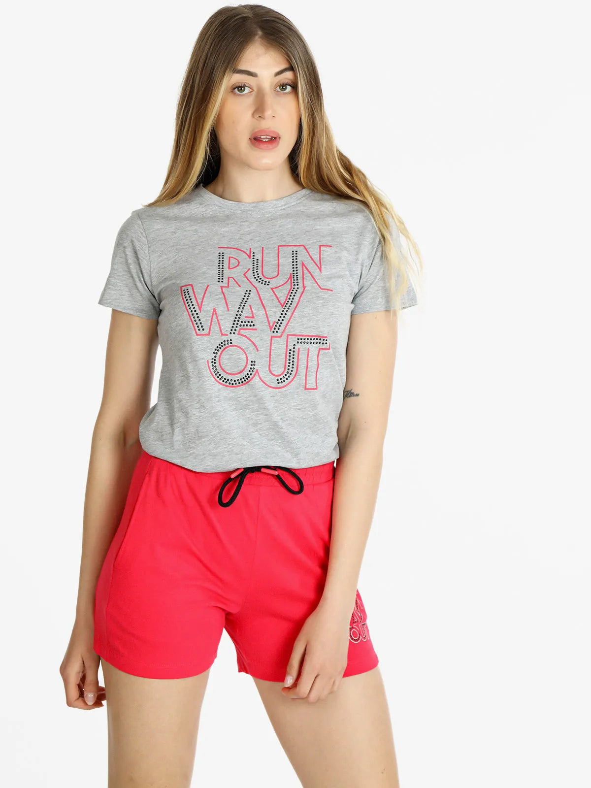 T-shirt femminile Athl. Dpt vera melange, s