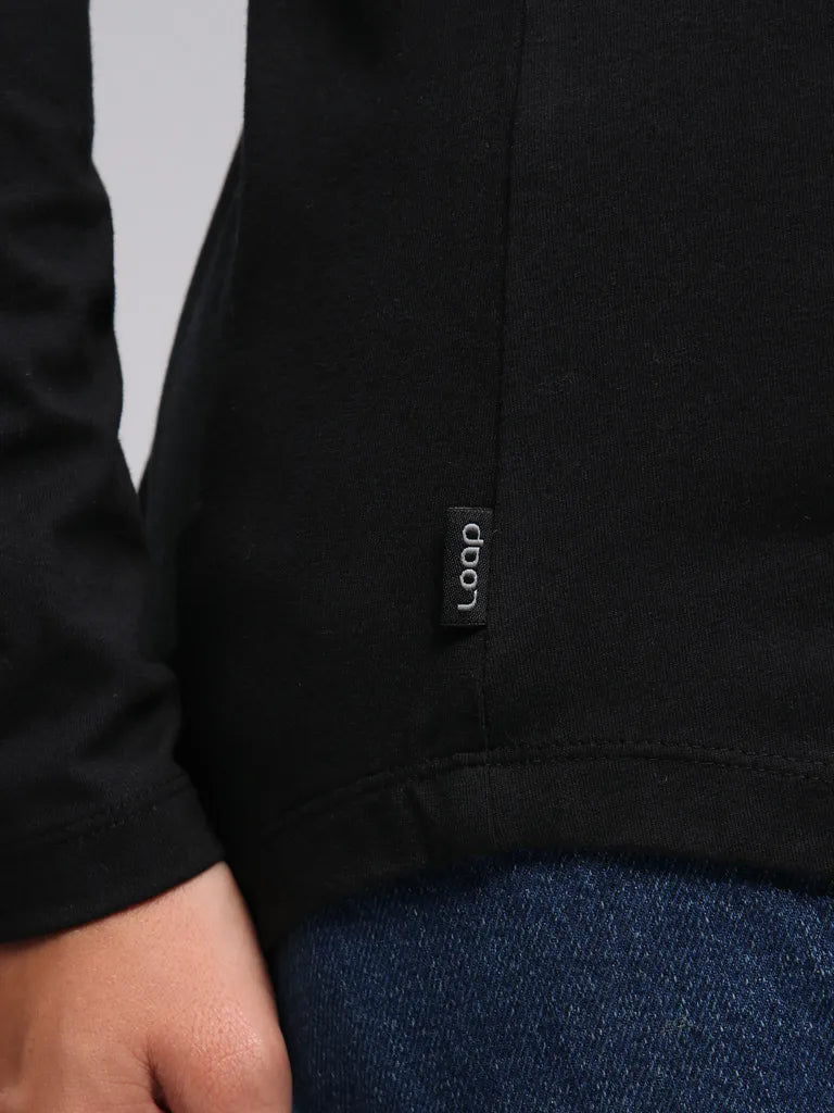 Women's t-shirt loap abenka black s
