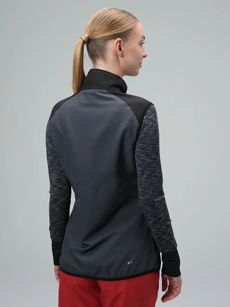 Giubbotto da donna softshell - antivento e traspirante - nero m