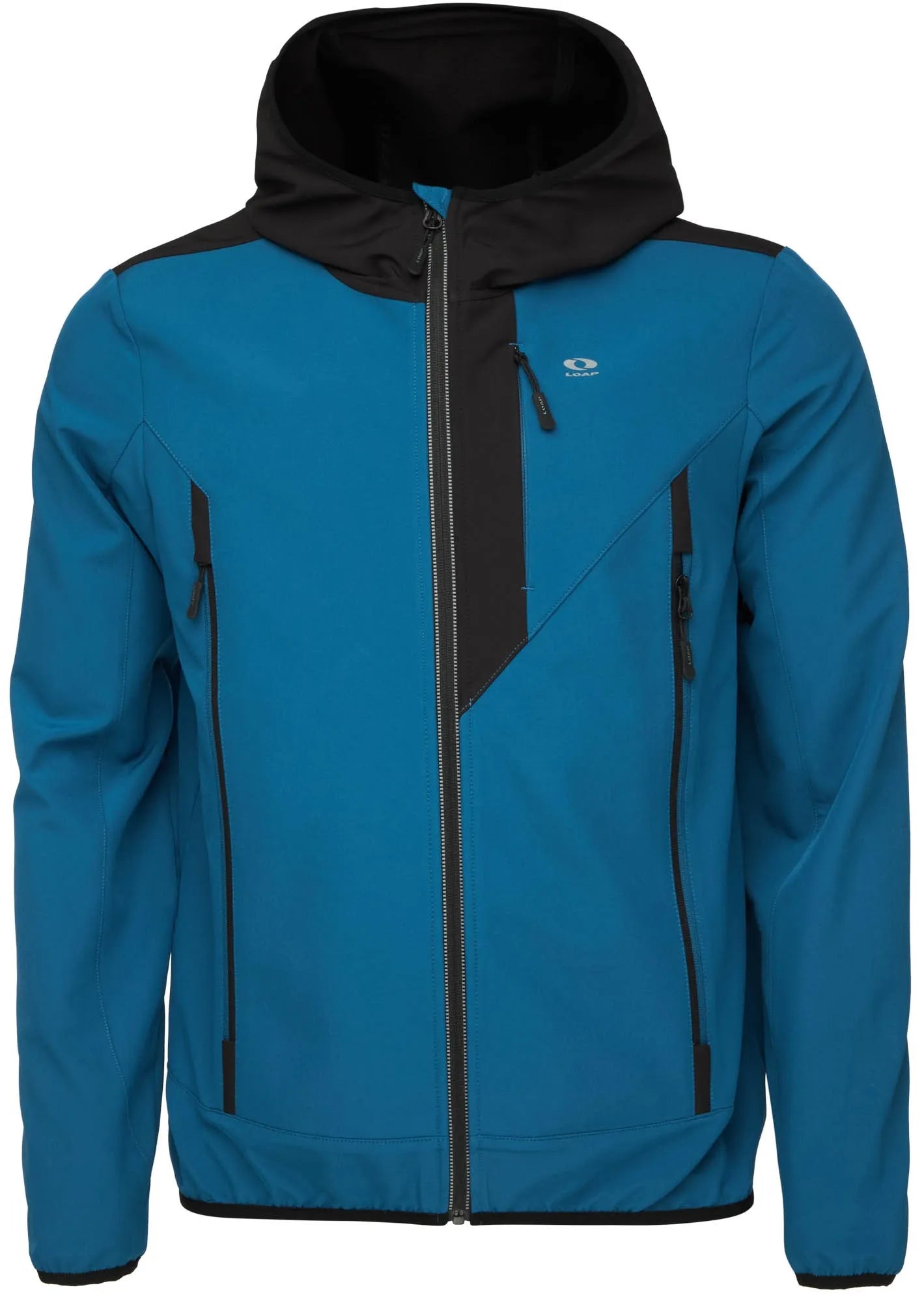 Giacca softshell da uomo loap ursun blu-blk, s