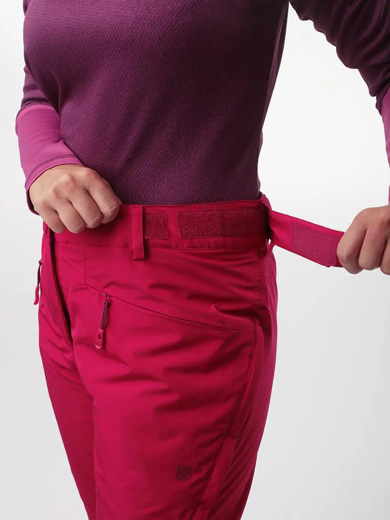 Pantaloni de schi pentru doamne impermeabile Loep Olka M - cald și respirabil