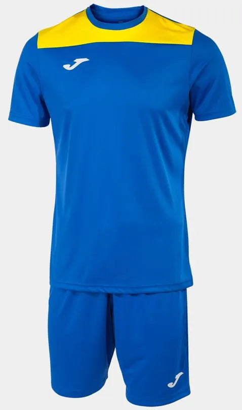 Joma Phoenix II Sportset Royal -Geel 2xs - prodyšný a lehký