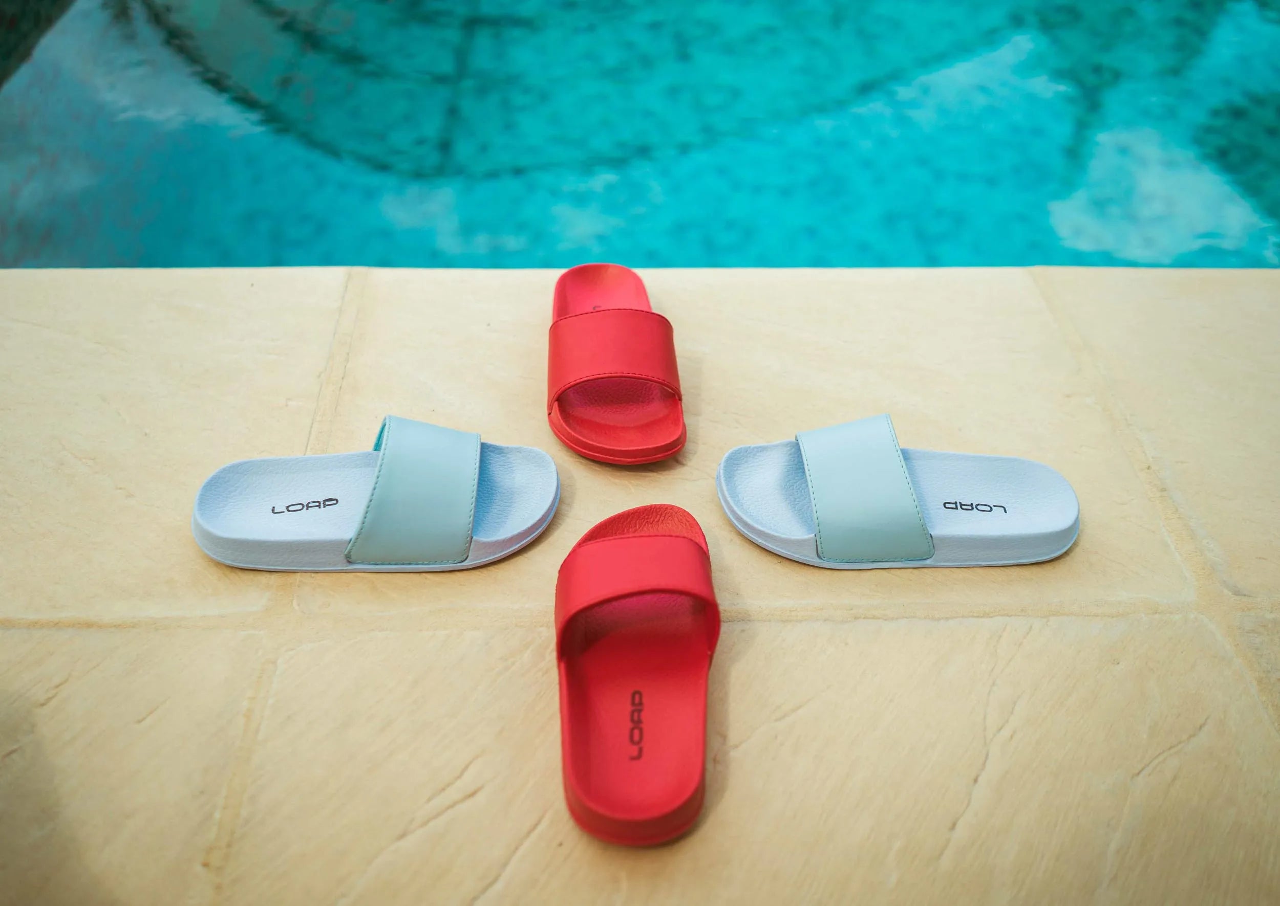 Children's slippers loap makia red 31