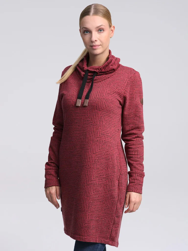 Women's sports dress/sweatshirt loap ebunka pink xs