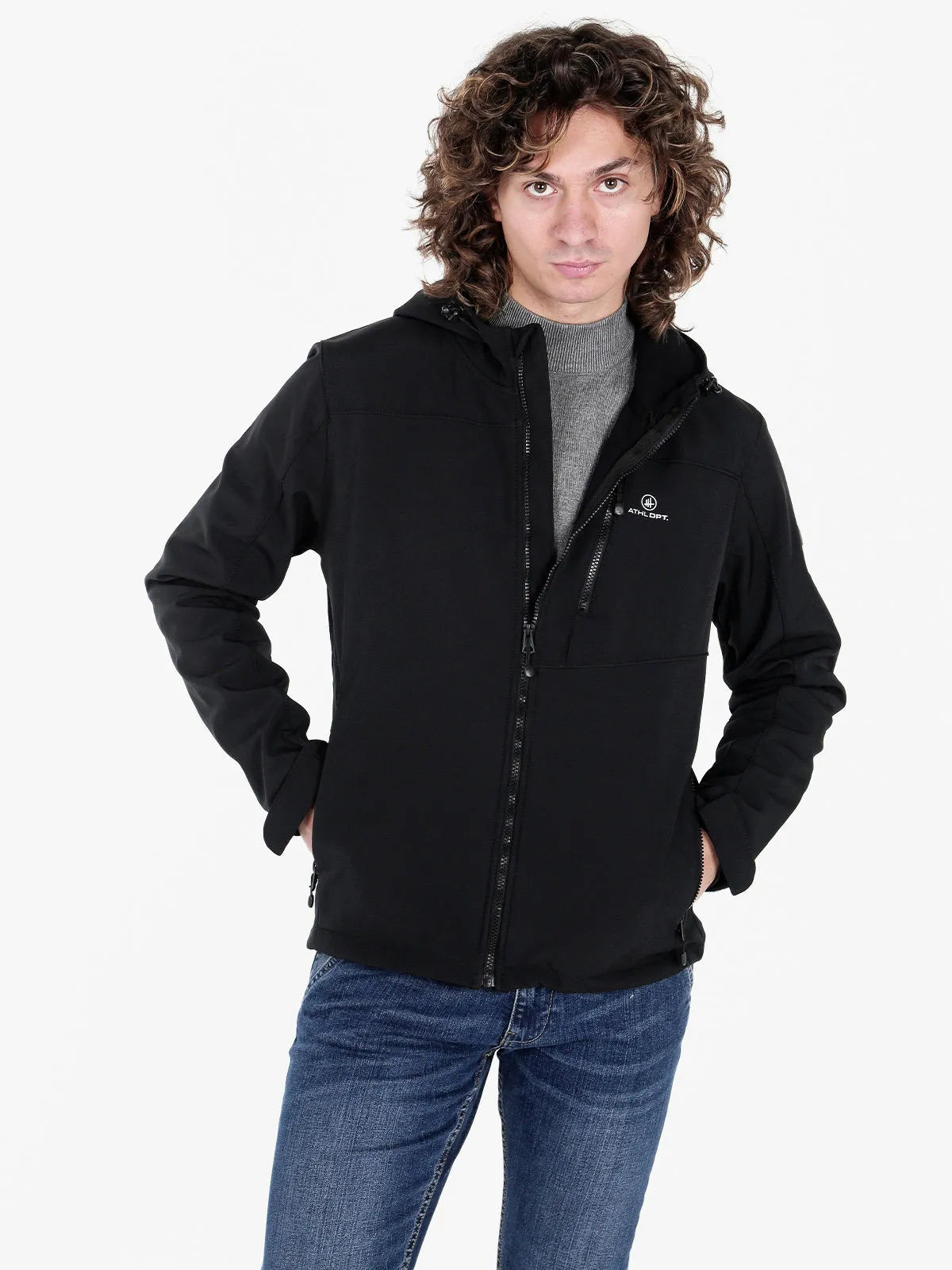 Softshell maschi Jack Athl. Dpt Hermes Black 2xl